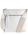 GIGI NEW YORK KIT LEATHER MESSENGER BAG