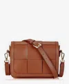 Gigi New York Lily Handwoven Leather Mini Crossbody Bag