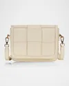 Gigi New York Lily Woven Leather Crossbody Bag