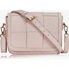 Gigi New York Lily Woven Leather Crossbody Bag