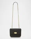 Gigi New York Riley Flap Leather Shoulder Bag