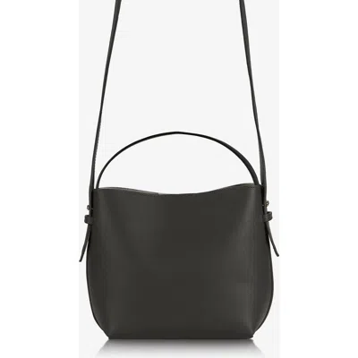 Gigi New York Selena Bucket Bag In Graphite