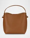 Gigi New York Selena Leather Bucket Bag In British Tan