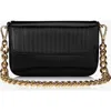 Gigi New York Twiggy Shoulder Bag In Black