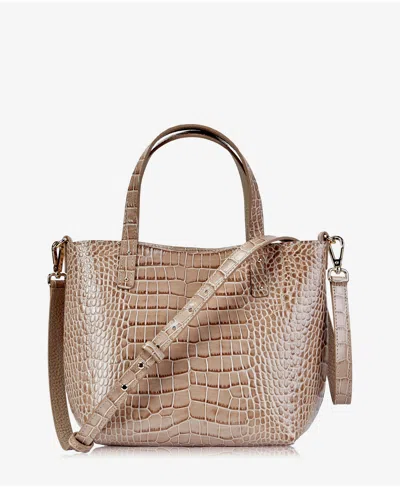 Gigi New York Women's Alex Mini Tote Bag In Stone