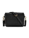Gigi New York Women's Lily Leather Crossbody Bag In Black
