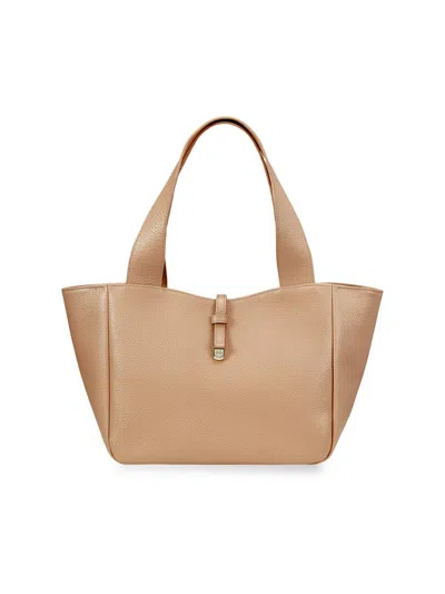 Gigi New York Women's Mercer Leather Tote Bag In Brown