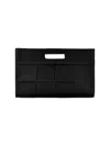 Gigi New York Women's Remy Leather Clutch In Black