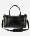 Gigi Pip Atlas Vegan Leather Weekender Bag In Black