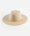 Gigi Pip Dakota Wide Brim Felt Hat In Cream