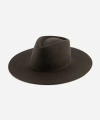 Gigi Pip Dakota Wide Brim Felt Hat In Dark Brown