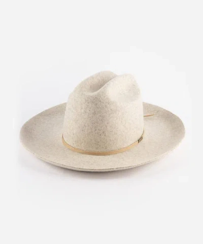 Gigi Pip Ezra Western Hat In Mixed Grey