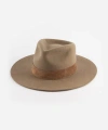 Gigi Pip Miller Classic Fedora Hat In Brown