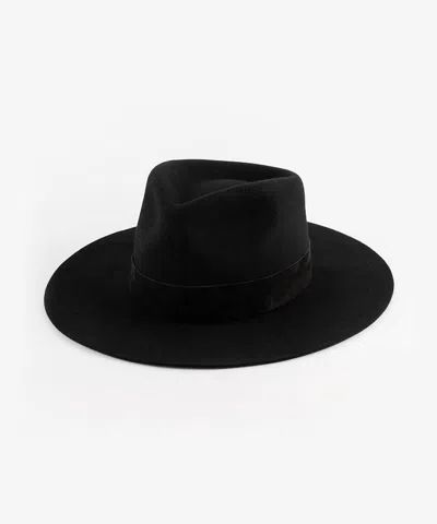 Gigi Pip Miller Fedora Hat In Black