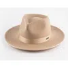 Gigi Pip Monroe Rancher Wool Fedora Hat In Nude