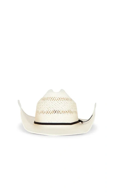 Gigi Pip Oakley Cowboy Hat In White