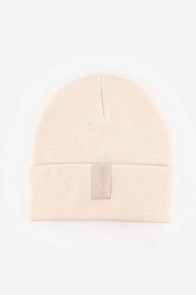 Gigi Pip Shay Soft Knit Beanie In Cream
