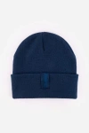 Gigi Pip Shay Soft Knit Beanie In Navy Blue