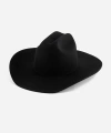 Gigi Pip Stylish Teddy Cattleman Hat In Black