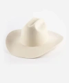 Gigi Pip Stylish Teddy Cattleman Hat In Off-white