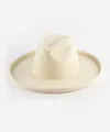 Gigi Pip Women's Maude Pencil Brim Hat In Off White In Sand