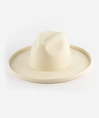 Gigi Pip Women's Maude Pencil Brim Hat In Off White In Sand