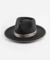 Gigi Pip Monroe Rancher Wool Fedora Hat In Grey