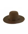 Gigi Pip Women's Rue Open Crown Hat In Olive In Green