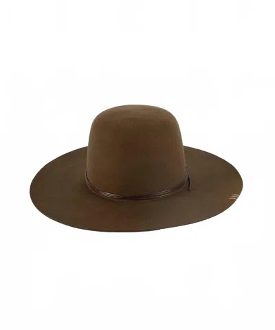 Gigi Pip Women's Rue Open Crown Hat In Olive In Green