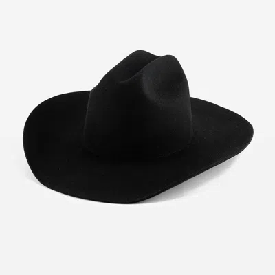 Gigi Pip Women's Teddy Cattleman Western Cowboy Hat In Black