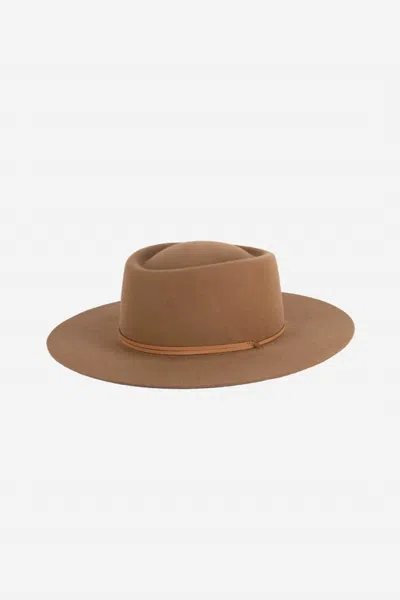 Gigi Pip Women's Wren Telescope Crown Hat In Brown