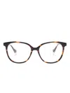Gigi Studios Kayla Butterfly-frame Glasses In Brown
