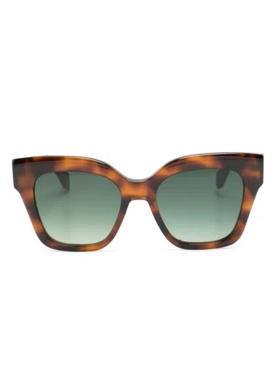 Gigi Studios Altea Square-shape Sunglasses In Brown