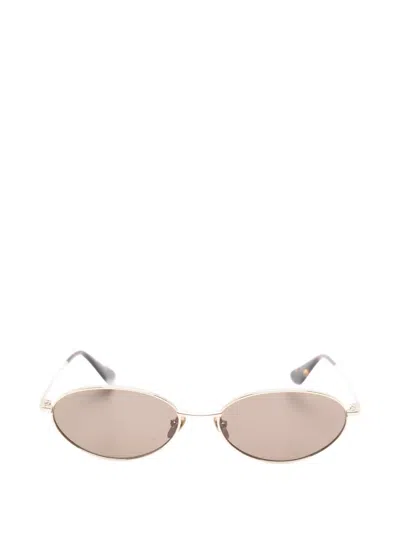 Gigi Studios Amelis 椭圆形框太阳眼镜 In Gold