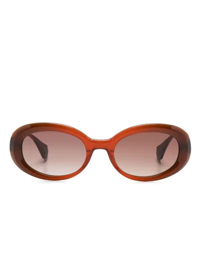 Gigi Studios Anja Sunglasses In Red