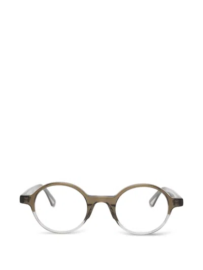Gigi Studios Auren Round-frame Glasses In Brown