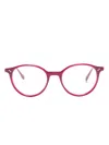 Gigi Studios Brooks Round-frame Glasses In Rosa