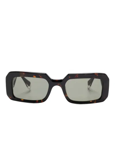 Gigi Studios Camille Rectangular-frame Sunglasses