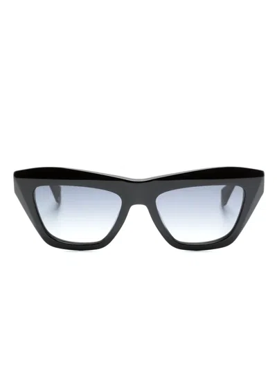 Gigi Studios Carlota Cat-eye Frame Sunglasses In Black