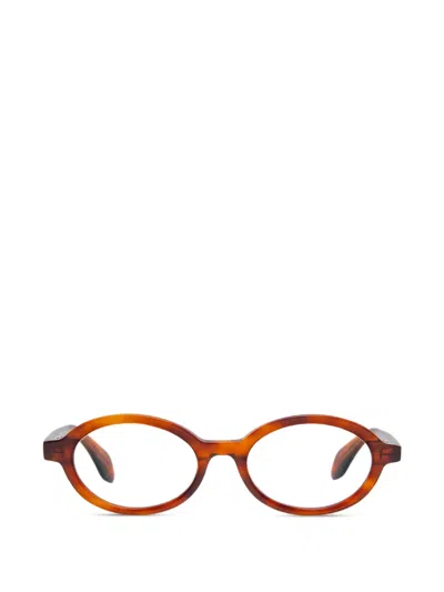 Gigi Studios Cassia Oval-frame Glasses In Brown