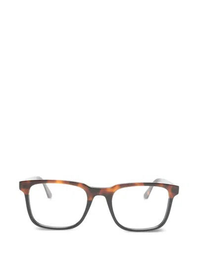 Gigi Studios Darien Aquare-frame Glasses In Brown