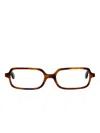 Gigi Studios Edith Rectangle-frame Glasses In Brown