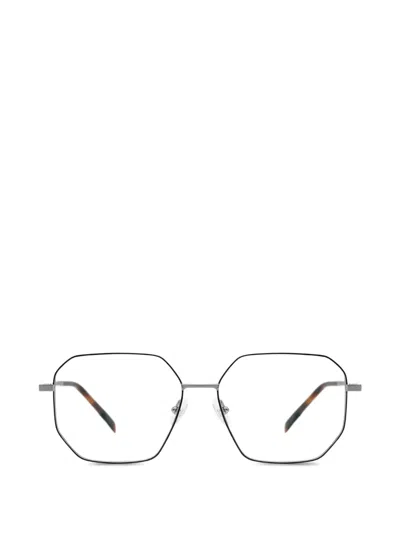 Gigi Studios Eval Geometric Glasses In Silver