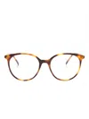 Gigi Studios Flavia Round-frame Glasses In Brown
