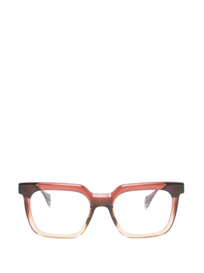 Gigi Studios Florentina Square-frame Glasses In Red