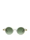 Gigi Studios Greta Round-frame Sunglasses In Silver