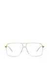Gigi Studios Isel Pilot-frame Glasses In White