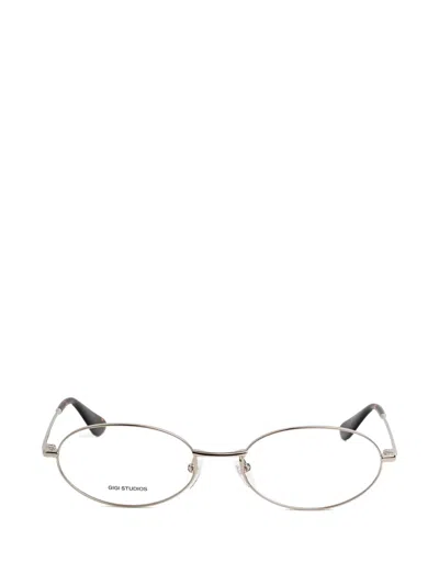 Gigi Studios Isola Oval Frame Glasses In Pattern