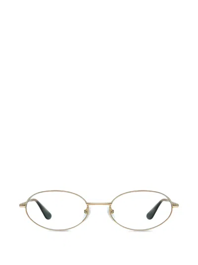 Gigi Studios Isola Oval-frame Glasses In White