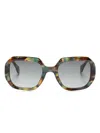 Gigi Studios Larisa Sunglasses In Blue